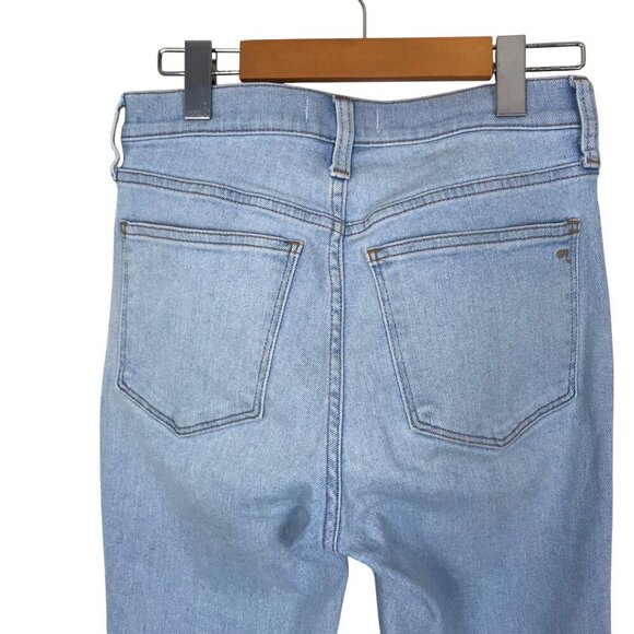 Madewell 10" Roadtripper High Rise 5 Pocket Zip Up Jeans Size 27 - Picture 7 of 10